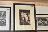 Scrooge by Archibald Standish Hartrick, etching, sold Oct 2024