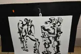 A limited edition print depicting two Cubist style by Ossip Zadkine, print, sold Oct 2024