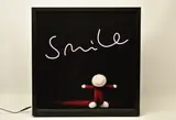 Keep smiling by Doug Hyde, mixed media, sold Oct 2024