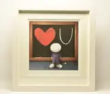Love letter by Doug Hyde, print on paper, sold Oct 2024