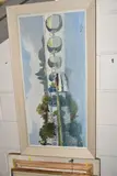 Canal Bridges by Philip Kilner, Stone', watercolour, signed lower right, sold Aug 2024