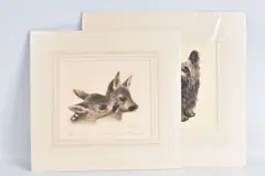 Both by Kurt Meyer-Eberhardt, pencil, sold Aug 2024