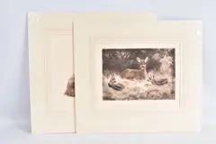Both by Kurt Meyer-Eberhardt, pencil, sold Aug 2024