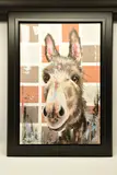 Smiley stanley by Samantha Ellis, oil on canvas, sold Aug 2024