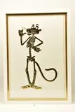 Pink panther by Alessandro Pagalia, print on paper, sold Aug 2024