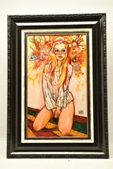 Confession by Todd White, print on board, sold Aug 2024