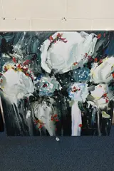 Moonlit lovesong by Danielle O'Connor Akiyama, print, sold Aug 2024