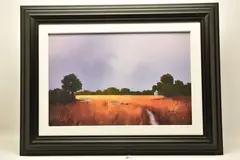 Enduring light by Barry Hilton, print on board, sold Jul 2024
