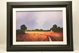 Enduring light by Barry Hilton, print on board, sold Jul 2024