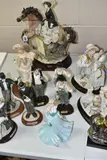 comprising a limited edition sculpture of a female by Twelve Decorative Figures And Figure Groups, sculpture, sold Jul 2024