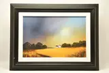 Sweeping skies by Barry Hilton, print on board, sold Jul 2024
