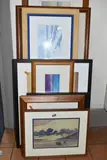 Comprising alfred keeley brazier (1894-1979) a coastal by Nine Coastal Landscape Pictures, watercolour on paper, offered Jul 2024