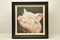 Happy days by Debbie Boon, print on board, sold Jul 2024