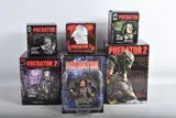 to include a Predator 2 Stealth Exclusive Micro Bust Ltd, Edition no. by Seven Boxed Predator Playsets, sculpture, sold Jul 2024