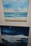 Rough on the scillies by John Connolly, mixed media, sold Jul 2024