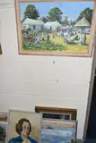 A quantity of framed and unframed pictures by Peter Slack, oil, sold Jul 2024