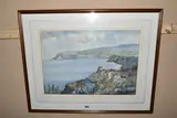 Robin hood's bay by H. Adams, watercolour on paper, sold Jul 2024