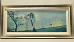 Mist on the thames by Rolf Harris, print, sold Jun 2024