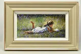 Poetry in the meadow by Sherree Valentine Daines, print on board, sold Jun 2024