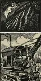 Midnight Travellers by Albert C. Cooper, pencil, sold Jun 2024