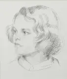 Study of a young girl Pencil 24 by Henry Lamb, Pencil, sold Jun 2024