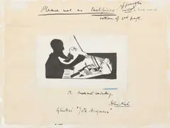 s by John Nash, Pen and black ink, sold Jun 2024