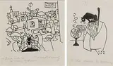 100 Years in the Future by Eric Fraser Fsia, ink, sold Jun 2024