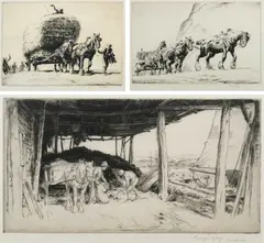 Summer by George Soper, pencil, sold Jun 2024