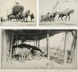 Summer by George Soper, pencil, sold Jun 2024
