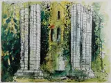 St Raphael by John Piper Ch, Screenprint, sold Jun 2024