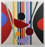 Vertical Rhythms by Terry Frost, Screenprint, sold Jun 2024