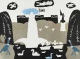 St James' Park by Julian Trevelyan, Etching, aquatint and soft-ground, offered Jun 2024