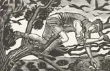 Boy Bird's Nesting Numbered 199/500 by Eric Ravilious, Wood engraving, sold Jun 2024