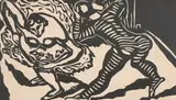 Ballet Signed Wolfe by Edward Wolfe, Woodcut, from Original Woodcuts by Various Artists, published by Omega Workshops, sold Jun 2024