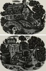 Thatching by Derrick Harris, print (other), sold Jun 2024