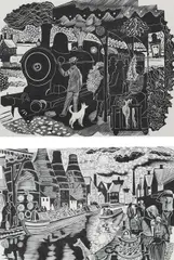Colne Valley Line by John Scorror O'Connor, PRINT, sold Jun 2024