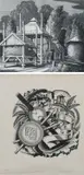 Hooibergen by George Mackley, pencil, sold Jun 2024