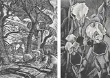Spring Pastoral by James Bostock, pencil, sold Jun 2024