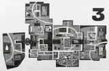 Fire for England: Plan of the National Gallery London by Peter Lawrence, Wood engraving, sold Jun 2024