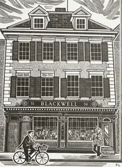 s Oxford Signed and inscribed A/P Blackwell by Peter Lawrence, Wood engraving, an artist's proof in addition to the edition of, sold Jun 2024