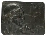 The miner Signed CMeunier by Constantin Meunier, Bronze, sold Jun 2024