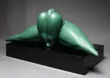 Die Grosse Grätsche by Christian Peschke, bronze, sold Jun 2024