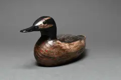 Blue-winged teal Signed twice GUY TAPLIN and indistinctly inscribed by Guy Taplin, sculpture, sold Jun 2024