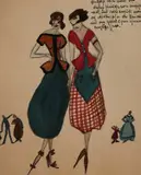 Untitled by Dorte Clara Dodo Burgner, watercolour on paper, offered Mar 2024