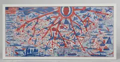 The American Dream print on cotton by Grayson Perry, print (other), sold Mar 2024