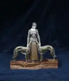 Les Amis de Toujours by Demetre Chiparus, bronze and ivory, sold Mar 2024