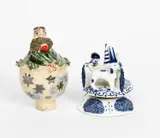 An earthenware solifleur vase by Hylton Nel, sculpture, sold Mar 2024