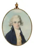 Portrait miniature of a gentleman by John Donaldson, oil, offered Mar 2024