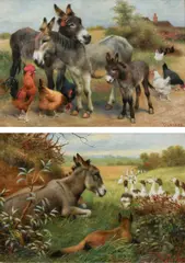 Gentlemen of the Commons by Herbert William Weekes, oil on panel, sold Mar 2024