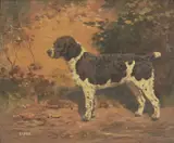 Portrait of Duke by Thomas Ivester Lloyd, Oil on panel, sold Mar 2024